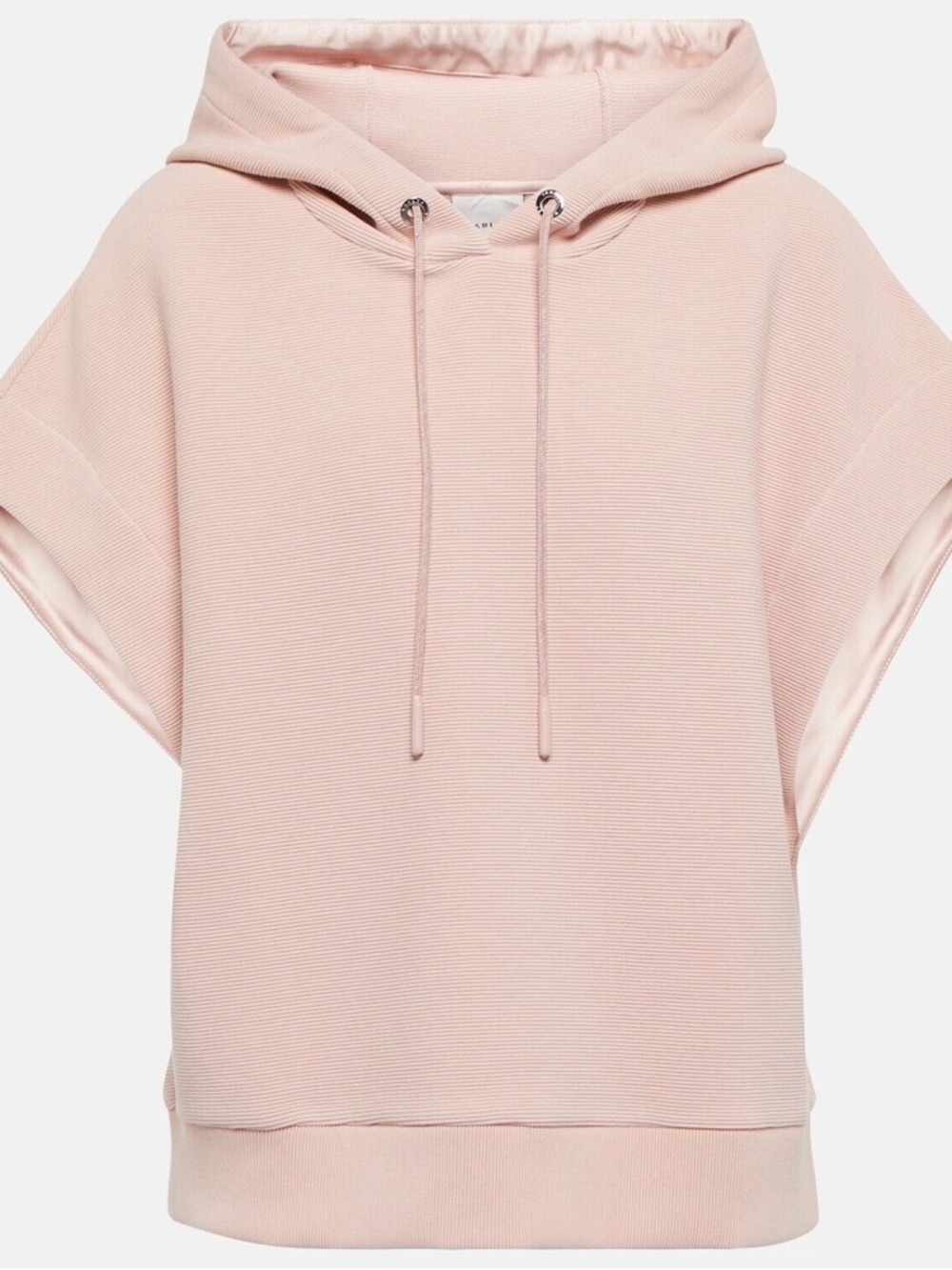Varley Plains Hoodie Ribbed Hoodie in Pink Size Small
